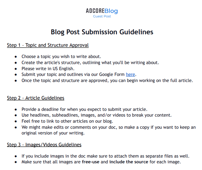 guest post submission